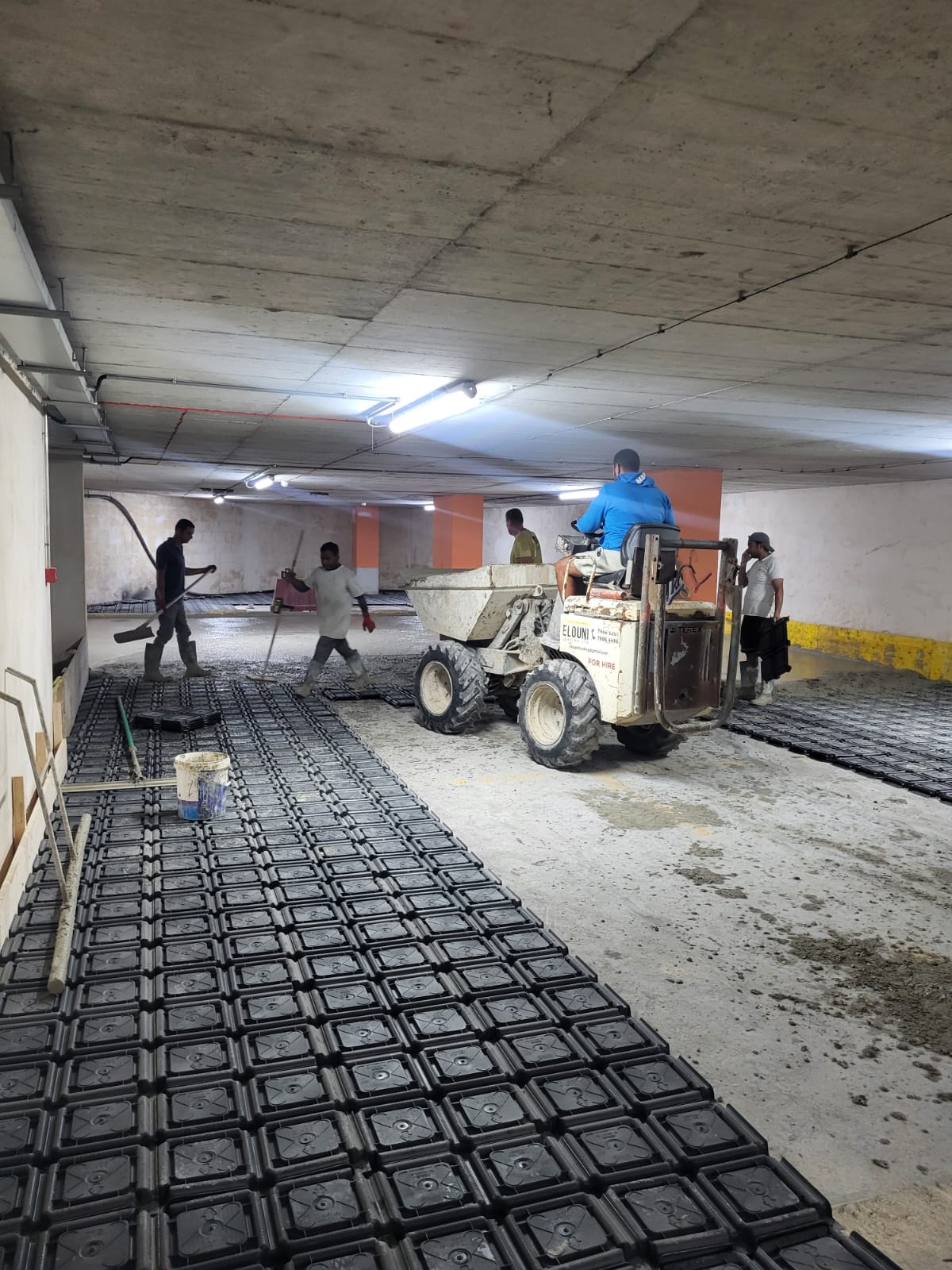 Screed Casts finished work